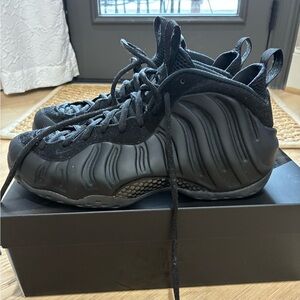 Nike Air Foamposite One Black/Anthracite-Black mens size 12
